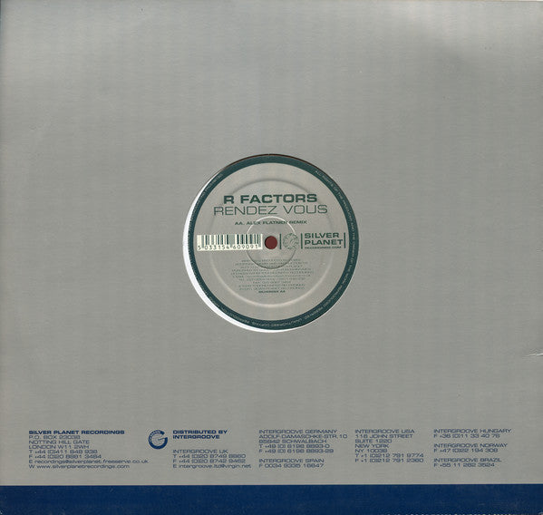 R Factors : Rendez Vous (Remixes) (12")