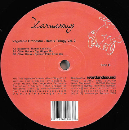 Vegetable Orchestra : Remix Trilogy (Volume Two) (12")