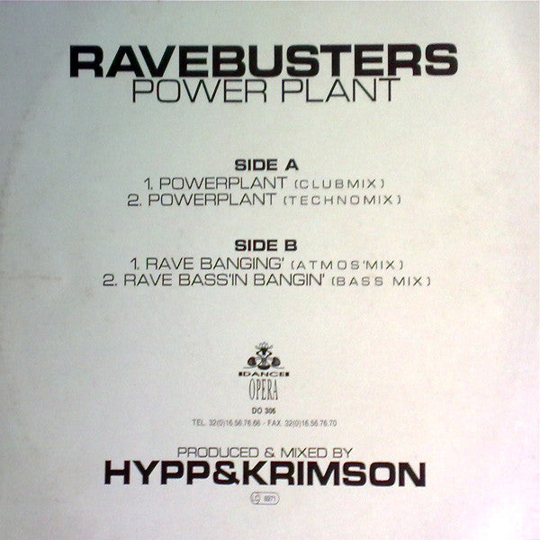 Ravebusters : Powerplant (12")