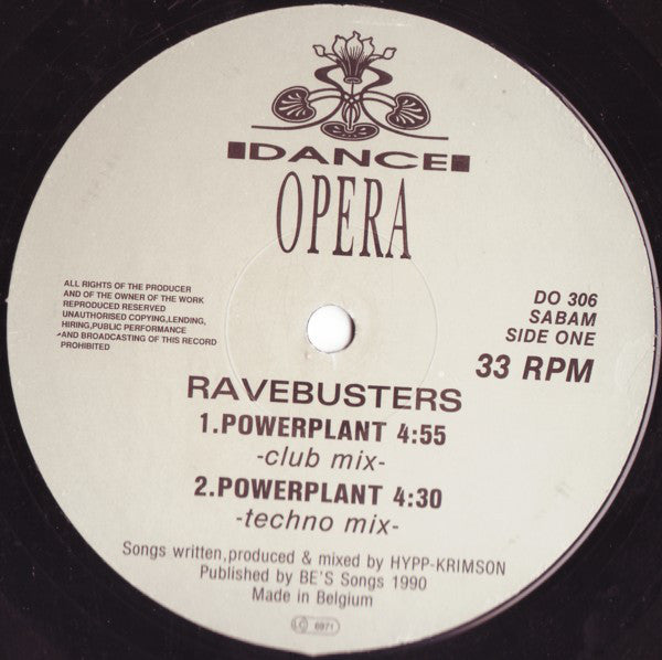 Ravebusters : Powerplant (12")
