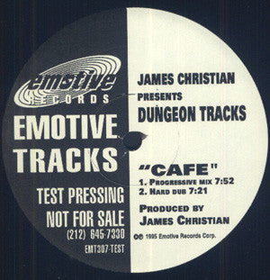James Christian : Dungeon Tracks (12")