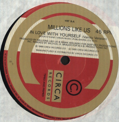 Millions Like Us : In Love With Yourself (12")