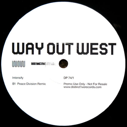 Way Out West : Intensify (12", Promo)