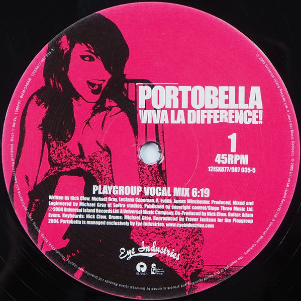 Portobella : Viva La Difference! (12")