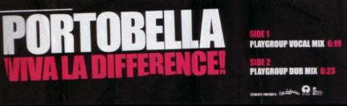 Portobella : Viva La Difference! (12")