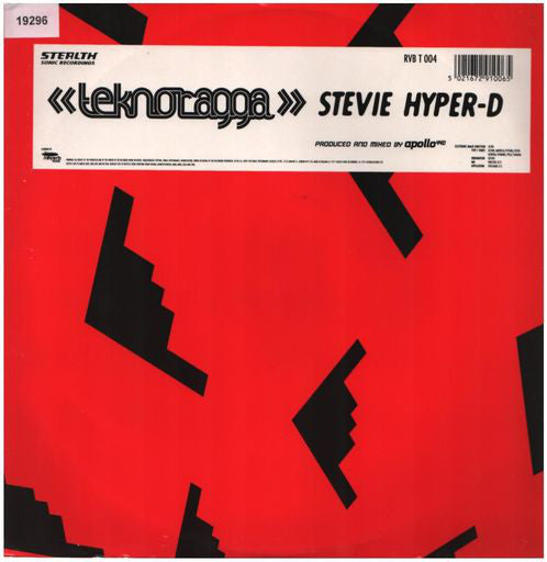 Stevie Hyper-D* : Teknoragga (12")
