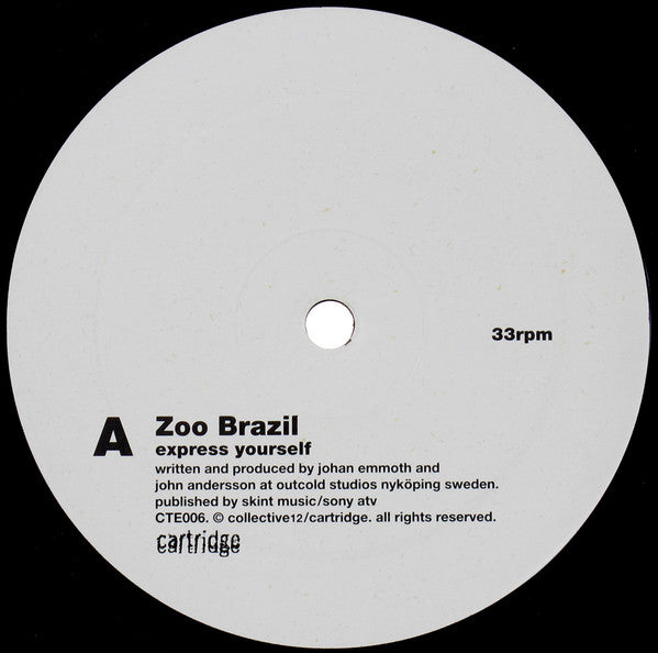 Zoo Brazil : Express Yourself / Big Sister (12")