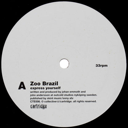Zoo Brazil : Express Yourself / Big Sister (12")