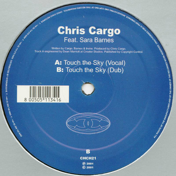 Chris Cargo Feat. Sara Barnes : Touch The Sky (12")