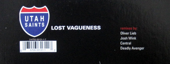 Utah Saints : Lost Vagueness (12")