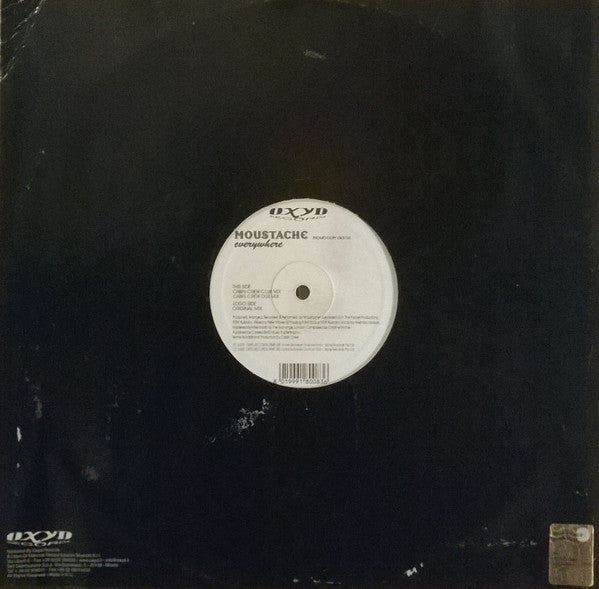 Moustache : Everywhere (12", Promo)