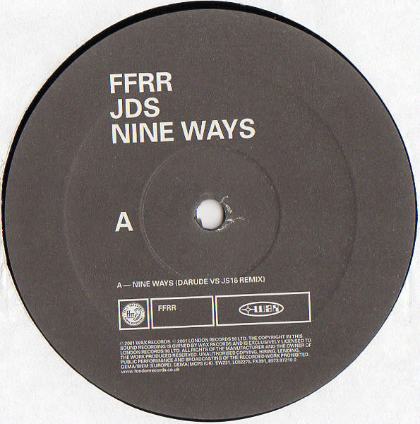 JDS : Nine Ways (12")