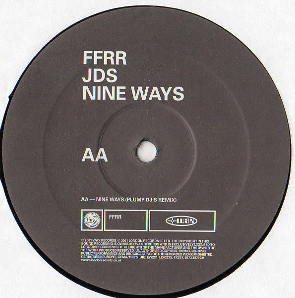 JDS : Nine Ways (12")