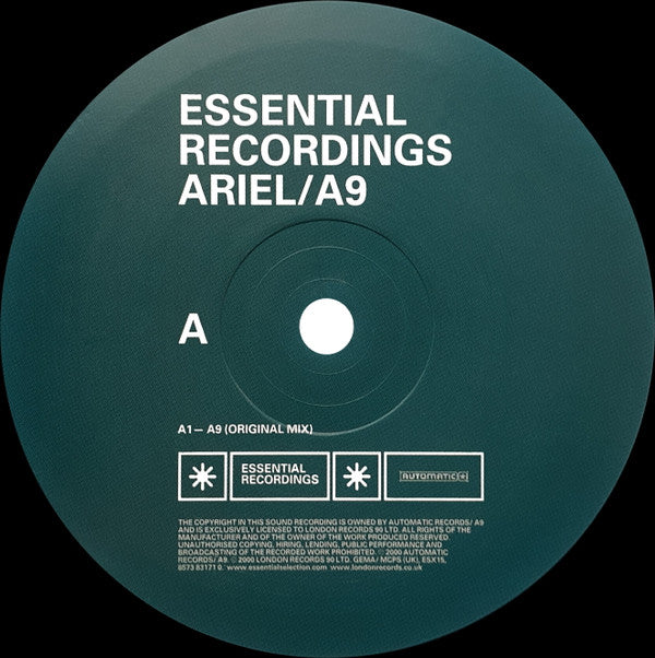 Ariel (3) : A9 (12")