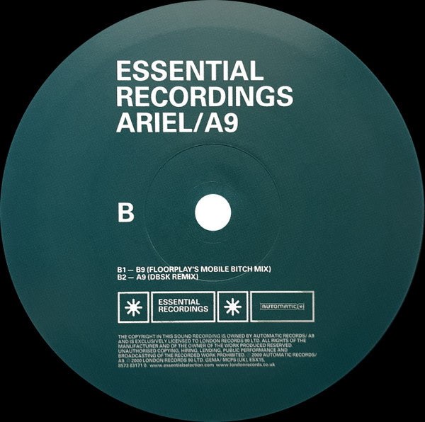 Ariel (3) : A9 (12")