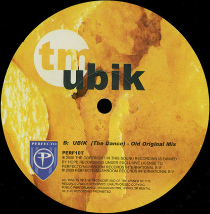 Timo Maas Featuring Martin Bettinghaus : Ubik (12")
