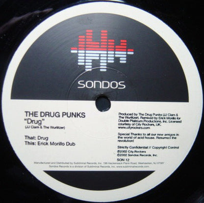 The Drug Punks : Drug (12")