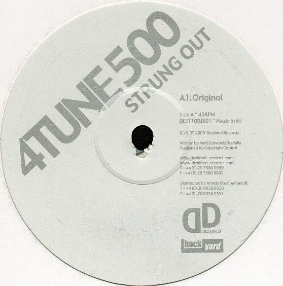 4Tune 500 : Strung Out (12", S/Sided, Promo)