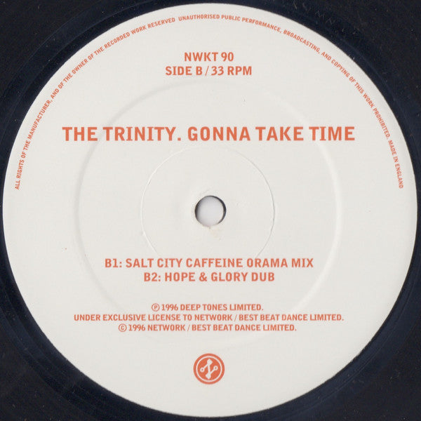 The Trinity (2) : Gonna Take Time (12")