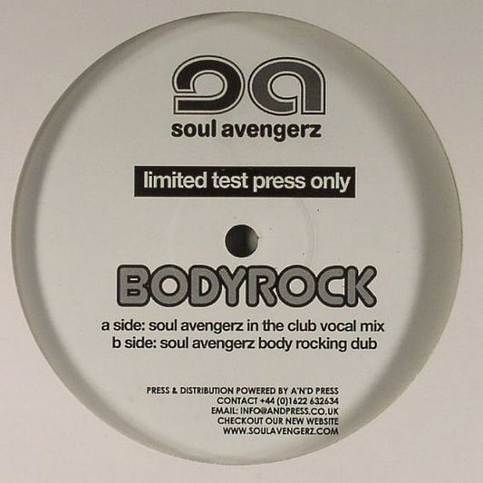 Soul Avengerz : Bodyrock (12", Ltd, TP)