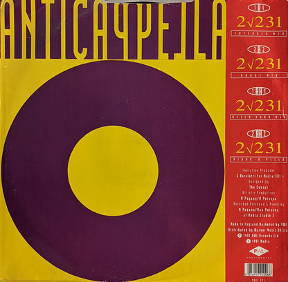 Anticappella : 2√231 (12", Single)