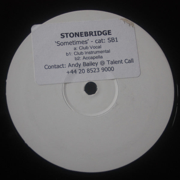 StoneBridge : Sometimes (12", W/Lbl, Sti)