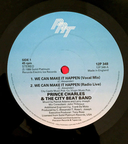 Prince Charles And The City Beat Band : We Can Make It Happen (12")