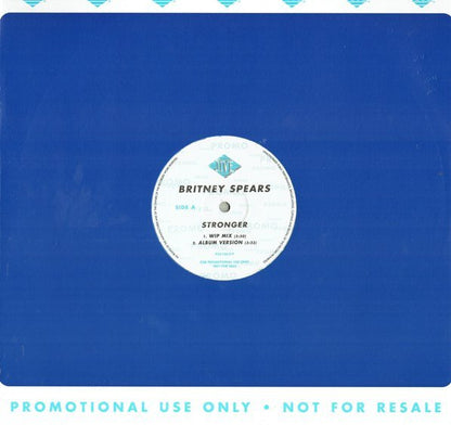 Britney Spears : Stronger (12", Promo)