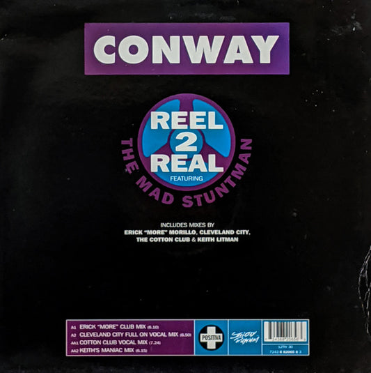 Reel 2 Real Featuring The Mad Stuntman : Conway (12")