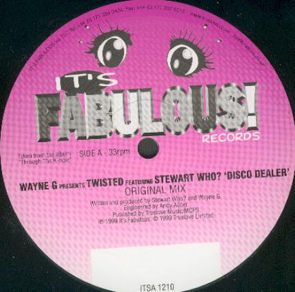 Wayne G Presents Twisted (10) Featuring Stewart Who? : Disco Dealer (12")