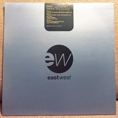 Diva : Everybody (Move Your Body) (2x12", Promo)