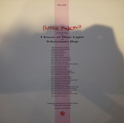 Andy Fairweather-Low : Bossa Nova (12", Single)