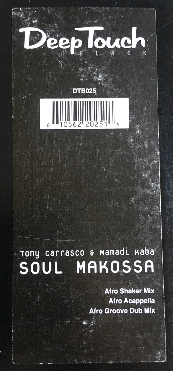 Tony Carrasco & Mamadi Kaba : Soul Makossa (12")