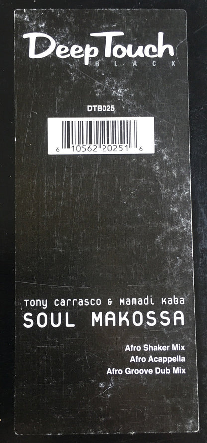 Tony Carrasco & Mamadi Kaba : Soul Makossa (12")