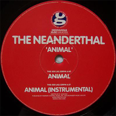 The Neanderthal : Animal / Caveman (12")