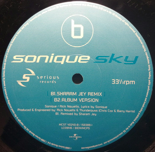 Sonique : Sky (12", Single)