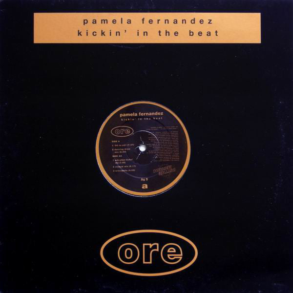 Pamela Fernandez : Kickin' In The Beat (12", Single)