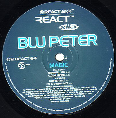 Blu Peter : Magic (12")
