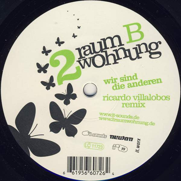 2raumwohnung : Melancholisch Schön / Wir Sind Die Anderen (12")