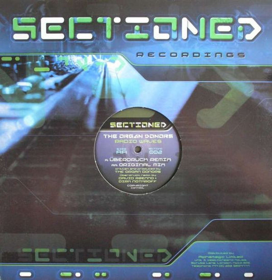 The Organ Donors* : Radio Waves (12")