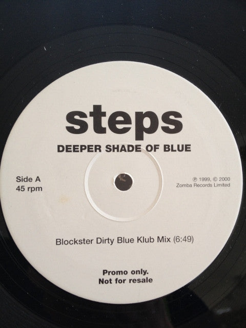 Steps : Deeper Shade Of Blue (12", Promo)