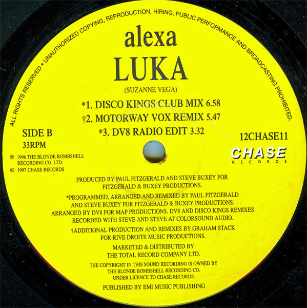 Alexa : Luka (12", Maxi)
