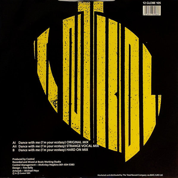 Control : Dance With Me (I'm Your Ecstasy) (12")