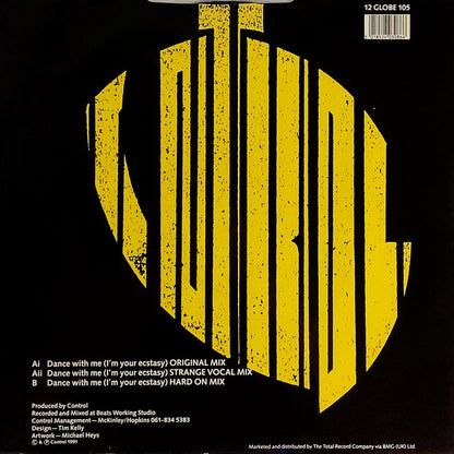 Control : Dance With Me (I'm Your Ecstasy) (12")