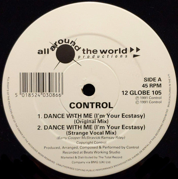 Control : Dance With Me (I'm Your Ecstasy) (12")