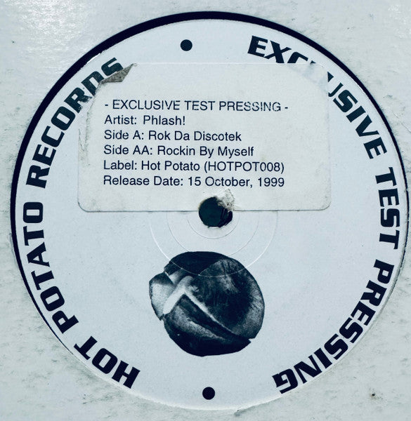 Phlash! : Rok Da Discotek / Rockin' By Myself (12", TP, Sti)