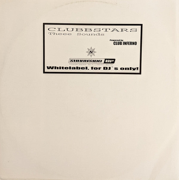 Clubbstars : Theee Sounds (12")