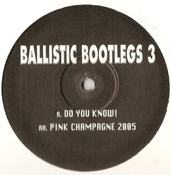 DJ Impact, Nemesis & Tommy Gun : Ballistic Bootlegs 3 (12")