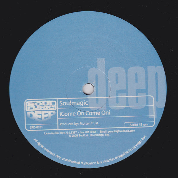 Soulmagic : Come On Come On (12")