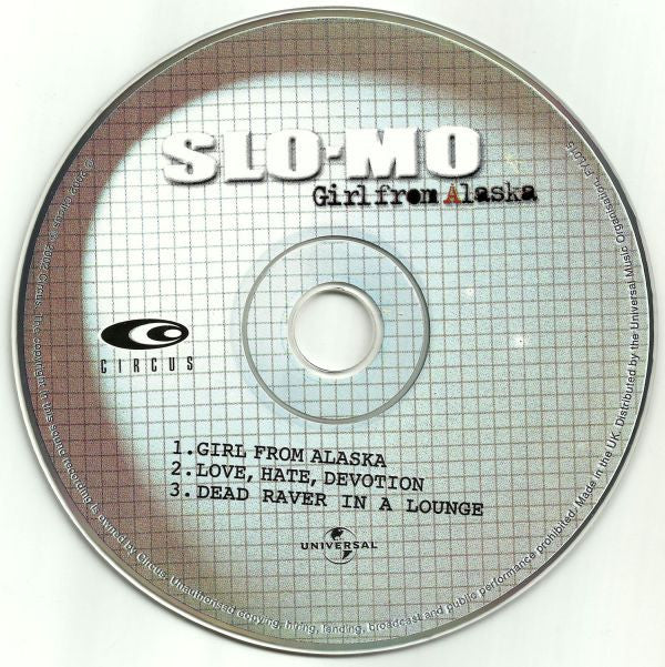 Slo-Mo : Girl From Alaska (CD, Single)